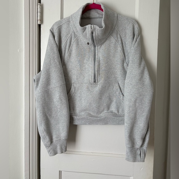 lululemon athletica Tops - Lululemon Scuba Oversized Funnel Neck Half Zip / xl/xxl